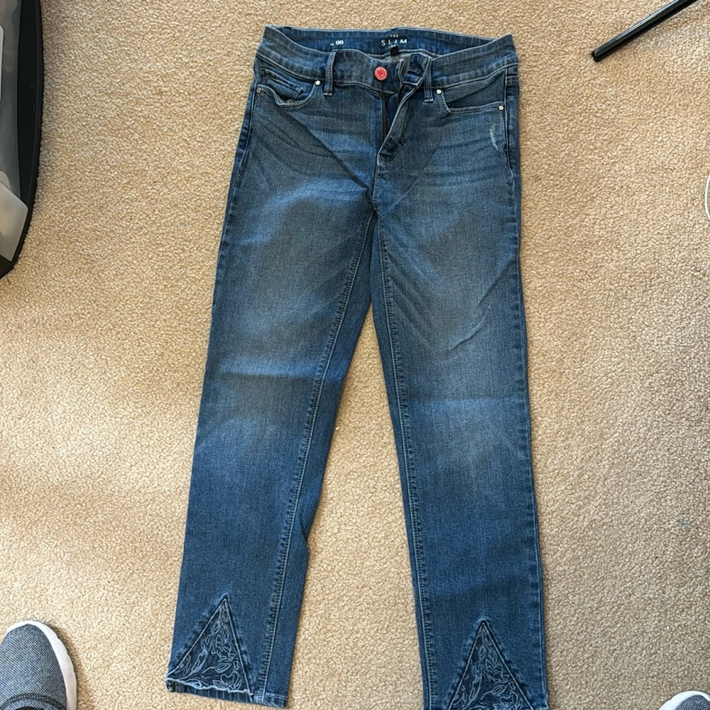 Cropped jeans